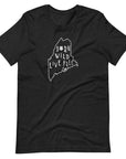 Maine State Tee - Black