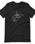 West Virginia State Tee - Black