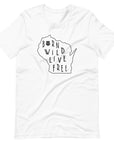 Wisconsin State Tee - White