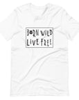 Wyoming State Tee - White